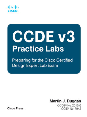 cover image of CCDE v3 Practice Labs